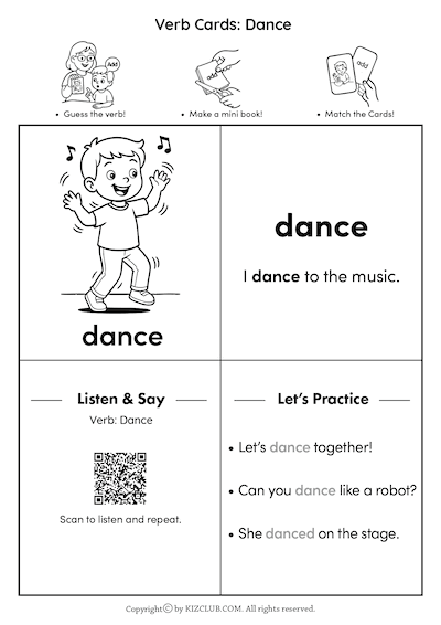 Verb Cards