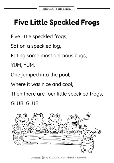 five frogs