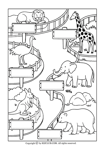 zoo animals