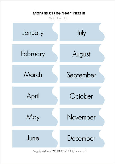 Months Puzzle
