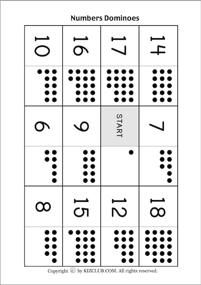 Number Dominoes